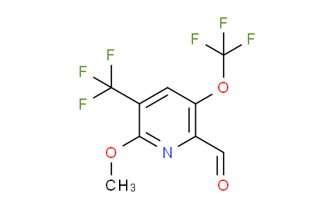 AM149533 | 1804921-25-2 | 2-Methoxy-5-(trifluoromethoxy)-3-(trifluoromethyl)pyridine-6-carboxaldehyde