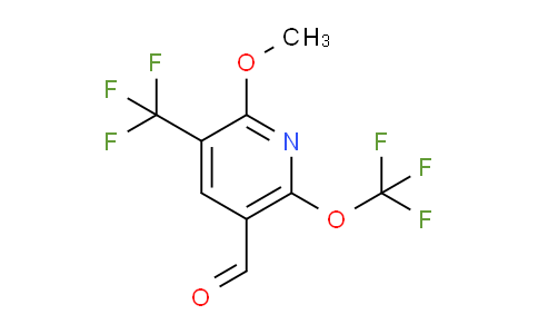 2-Methoxy-6-(trifluoromethoxy)-3-(trifluoromethyl)pyridine-5-carboxaldehyde