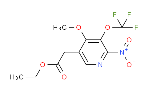 AM149546 | 1804929-48-3 | Ethyl 4-methoxy-2-nitro-3-(trifluoromethoxy)pyridine-5-acetate