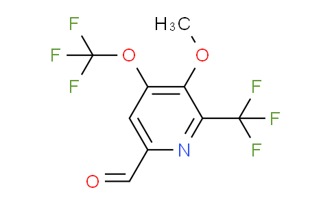 AM149549 | 1806768-87-5 | 3-Methoxy-4-(trifluoromethoxy)-2-(trifluoromethyl)pyridine-6-carboxaldehyde