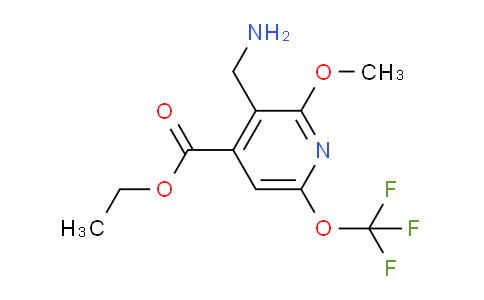 AM149570 | 1806065-06-4 | Ethyl 3-(aminomethyl)-2-methoxy-6-(trifluoromethoxy)pyridine-4-carboxylate