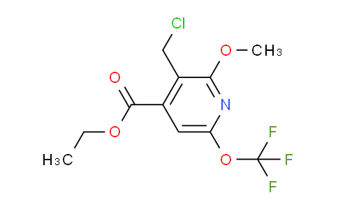 AM149584 | 1806752-90-8 | Ethyl 3-(chloromethyl)-2-methoxy-6-(trifluoromethoxy)pyridine-4-carboxylate