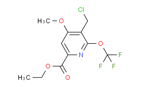 AM149586 | 1806752-99-7 | Ethyl 3-(chloromethyl)-4-methoxy-2-(trifluoromethoxy)pyridine-6-carboxylate