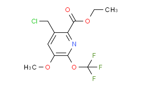 AM149590 | 1804934-11-9 | Ethyl 3-(chloromethyl)-5-methoxy-6-(trifluoromethoxy)pyridine-2-carboxylate