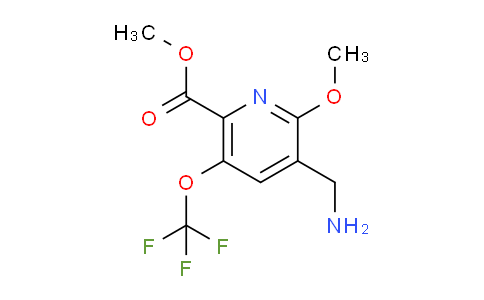 Methyl 3-(aminomethyl)-2-methoxy-5-(trifluoromethoxy)pyridine-6-carboxylate