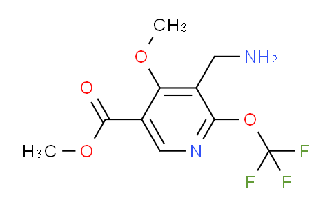 Methyl 3-(aminomethyl)-4-methoxy-2-(trifluoromethoxy)pyridine-5-carboxylate