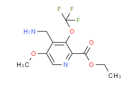 AM149598 | 1806066-49-8 | Ethyl 4-(aminomethyl)-5-methoxy-3-(trifluoromethoxy)pyridine-2-carboxylate