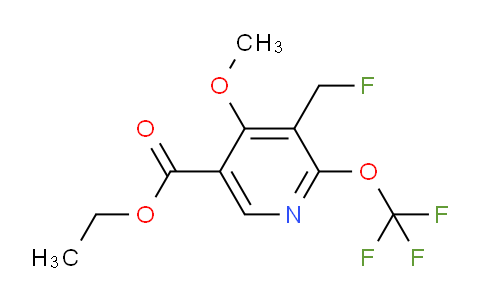 AM149602 | 1806009-51-7 | Ethyl 3-(fluoromethyl)-4-methoxy-2-(trifluoromethoxy)pyridine-5-carboxylate