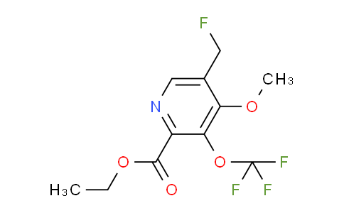 AM149604 | 1806756-83-1 | Ethyl 5-(fluoromethyl)-4-methoxy-3-(trifluoromethoxy)pyridine-2-carboxylate