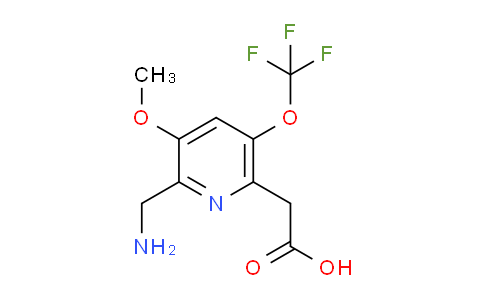 AM149605 | 1804926-83-7 | 2-(Aminomethyl)-3-methoxy-5-(trifluoromethoxy)pyridine-6-acetic acid