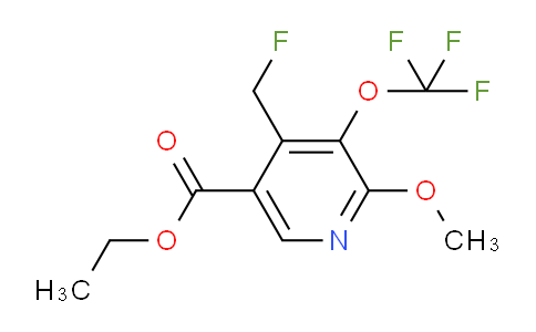 AM149608 | 1806756-99-9 | Ethyl 4-(fluoromethyl)-2-methoxy-3-(trifluoromethoxy)pyridine-5-carboxylate