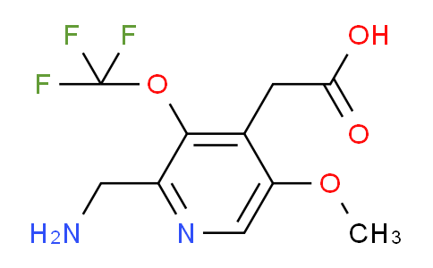 AM149610 | 1804767-19-8 | 2-(Aminomethyl)-5-methoxy-3-(trifluoromethoxy)pyridine-4-acetic acid