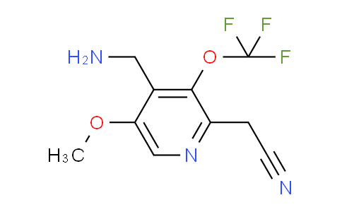 AM149613 | 1806754-60-8 | 4-(Aminomethyl)-5-methoxy-3-(trifluoromethoxy)pyridine-2-acetonitrile