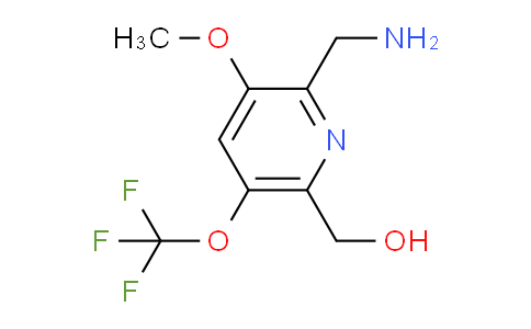2-(Aminomethyl)-3-methoxy-5-(trifluoromethoxy)pyridine-6-methanol