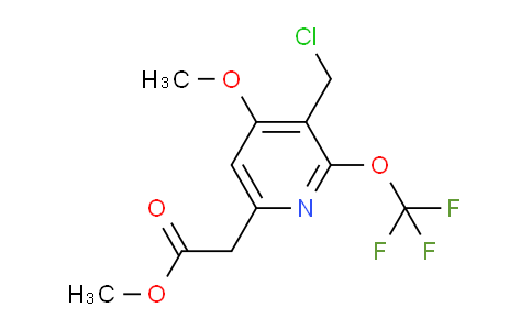 AM149637 | 1806769-87-8 | Methyl 3-(chloromethyl)-4-methoxy-2-(trifluoromethoxy)pyridine-6-acetate