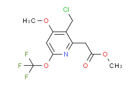 AM149639 | 1806769-91-4 | Methyl 3-(chloromethyl)-4-methoxy-6-(trifluoromethoxy)pyridine-2-acetate