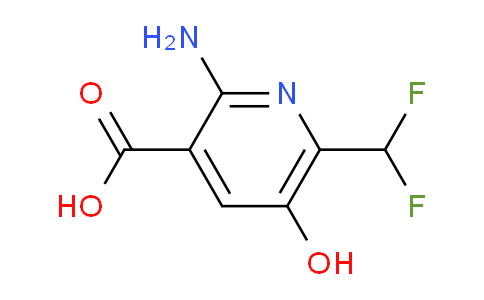 AM14965 | 1805328-37-3 | 2-Amino-6-(difluoromethyl)-5-hydroxypyridine-3-carboxylic acid