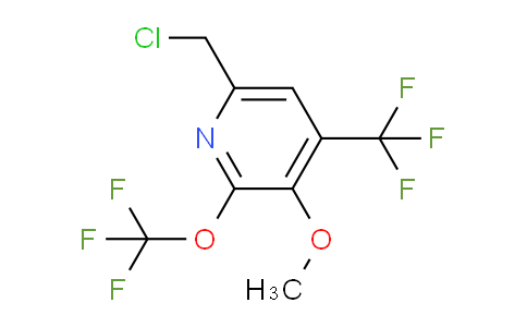 AM149653 | 1805272-63-2 | 6-(Chloromethyl)-3-methoxy-2-(trifluoromethoxy)-4-(trifluoromethyl)pyridine