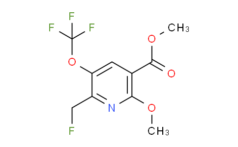 AM149654 | 1806766-19-7 | Methyl 2-(fluoromethyl)-6-methoxy-3-(trifluoromethoxy)pyridine-5-carboxylate