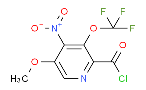 AM149657 | 1804351-63-0 | 5-Methoxy-4-nitro-3-(trifluoromethoxy)pyridine-2-carbonyl chloride