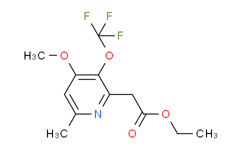 AM149668 | 1806179-91-8 | Ethyl 4-methoxy-6-methyl-3-(trifluoromethoxy)pyridine-2-acetate