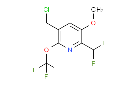 AM149670 | 1805272-40-5 | 5-(Chloromethyl)-2-(difluoromethyl)-3-methoxy-6-(trifluoromethoxy)pyridine