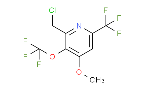 AM149675 | 1805272-59-6 | 2-(Chloromethyl)-4-methoxy-3-(trifluoromethoxy)-6-(trifluoromethyl)pyridine