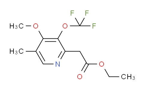 AM149677 | 1804645-02-0 | Ethyl 4-methoxy-5-methyl-3-(trifluoromethoxy)pyridine-2-acetate