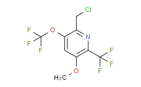 AM149681 | 1804753-18-1 | 2-(Chloromethyl)-5-methoxy-3-(trifluoromethoxy)-6-(trifluoromethyl)pyridine