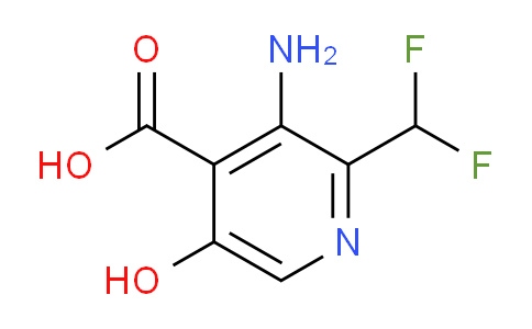 AM14969 | 1806816-34-1 | 3-Amino-2-(difluoromethyl)-5-hydroxypyridine-4-carboxylic acid