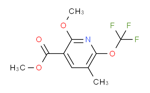 AM149690 | 1804356-42-0 | Methyl 2-methoxy-5-methyl-6-(trifluoromethoxy)pyridine-3-carboxylate