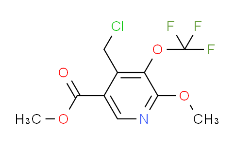AM149694 | 1806154-91-5 | Methyl 4-(chloromethyl)-2-methoxy-3-(trifluoromethoxy)pyridine-5-carboxylate