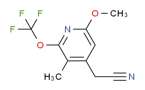AM149700 | 1805082-19-2 | 6-Methoxy-3-methyl-2-(trifluoromethoxy)pyridine-4-acetonitrile