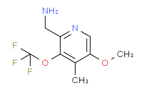 AM149704 | 1805107-29-2 | 2-(Aminomethyl)-5-methoxy-4-methyl-3-(trifluoromethoxy)pyridine