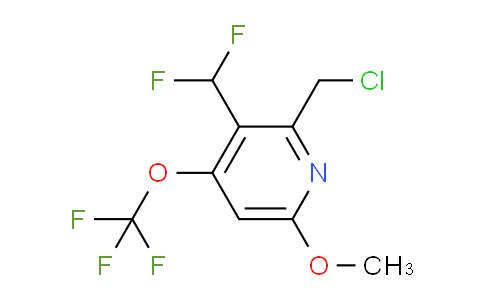 AM149706 | 1805152-55-9 | 2-(Chloromethyl)-3-(difluoromethyl)-6-methoxy-4-(trifluoromethoxy)pyridine