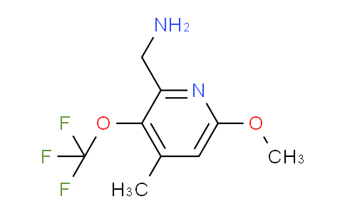 AM149711 | 1804005-25-1 | 2-(Aminomethyl)-6-methoxy-4-methyl-3-(trifluoromethoxy)pyridine