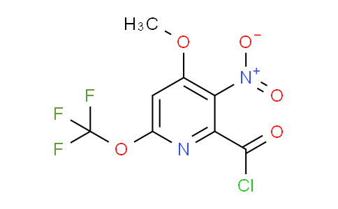 AM149715 | 1804790-02-0 | 4-Methoxy-3-nitro-6-(trifluoromethoxy)pyridine-2-carbonyl chloride