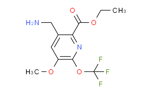 AM149719 | 1804926-74-6 | Ethyl 3-(aminomethyl)-5-methoxy-6-(trifluoromethoxy)pyridine-2-carboxylate