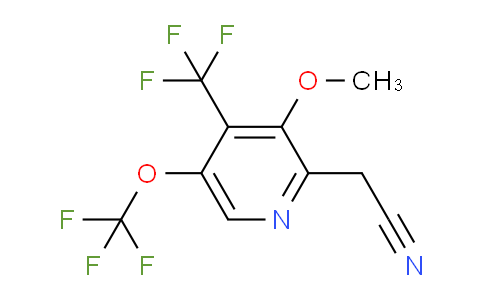 AM149720 | 1806760-51-9 | 3-Methoxy-5-(trifluoromethoxy)-4-(trifluoromethyl)pyridine-2-acetonitrile