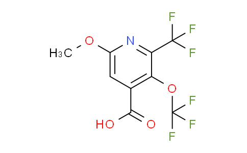 AM149723 | 1804754-12-8 | 6-Methoxy-3-(trifluoromethoxy)-2-(trifluoromethyl)pyridine-4-carboxylic acid