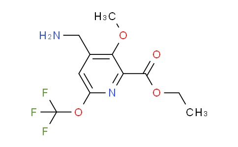 AM149729 | 1806184-74-6 | Ethyl 4-(aminomethyl)-3-methoxy-6-(trifluoromethoxy)pyridine-2-carboxylate