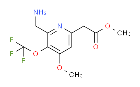 AM149735 | 1804919-59-2 | Methyl 2-(aminomethyl)-4-methoxy-3-(trifluoromethoxy)pyridine-6-acetate