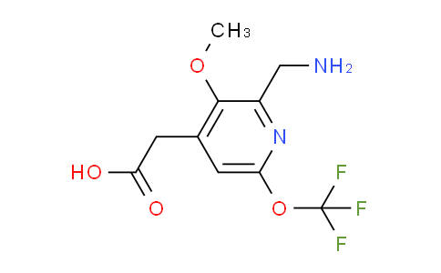 AM149739 | 1804767-12-1 | 2-(Aminomethyl)-3-methoxy-6-(trifluoromethoxy)pyridine-4-acetic acid