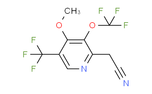AM149740 | 1806151-87-0 | 4-Methoxy-3-(trifluoromethoxy)-5-(trifluoromethyl)pyridine-2-acetonitrile