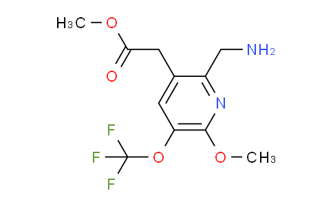AM149745 | 1804355-99-4 | Methyl 2-(aminomethyl)-6-methoxy-5-(trifluoromethoxy)pyridine-3-acetate