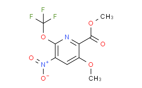 Methyl 3-methoxy-5-nitro-6-(trifluoromethoxy)pyridine-2-carboxylate