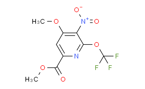 Methyl 4-methoxy-3-nitro-2-(trifluoromethoxy)pyridine-6-carboxylate