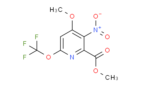 Methyl 4-methoxy-3-nitro-6-(trifluoromethoxy)pyridine-2-carboxylate
