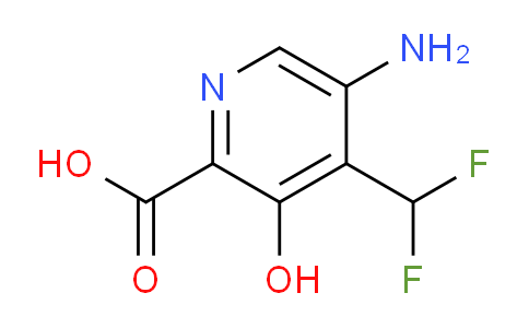 AM14976 | 1803698-06-7 | 5-Amino-4-(difluoromethyl)-3-hydroxypyridine-2-carboxylic acid
