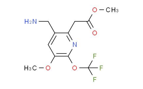 AM149761 | 1804356-06-6 | Methyl 3-(aminomethyl)-5-methoxy-6-(trifluoromethoxy)pyridine-2-acetate